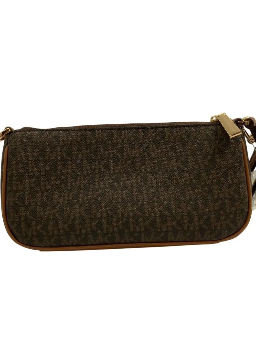 Michael Kors Women Small Convertible Pouchette Brown